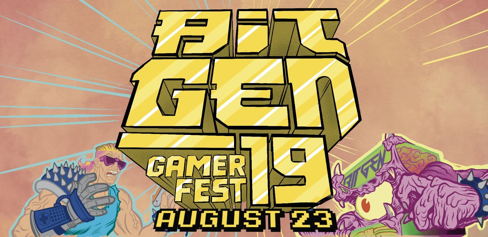 Bit Gen Gamer Fest official logo